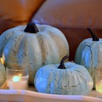 blue pumpkins