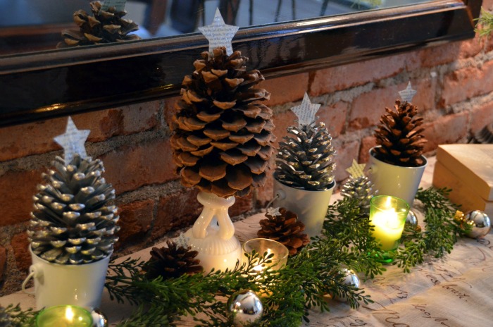 pine cones, tree craft