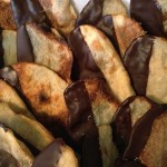 chocolate dipped potato chip