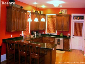 kitchen before