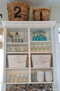 kitchen shelves