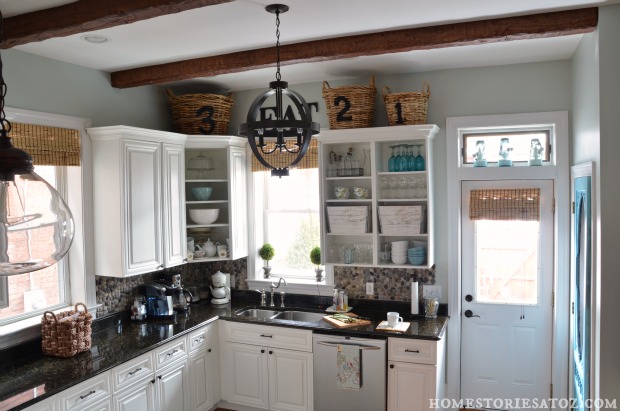 Home Stories A To Z Kitchen With Az Faux Beams