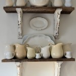 barn wood shelves
