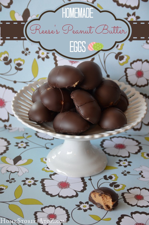 homemade reese s cup eggs