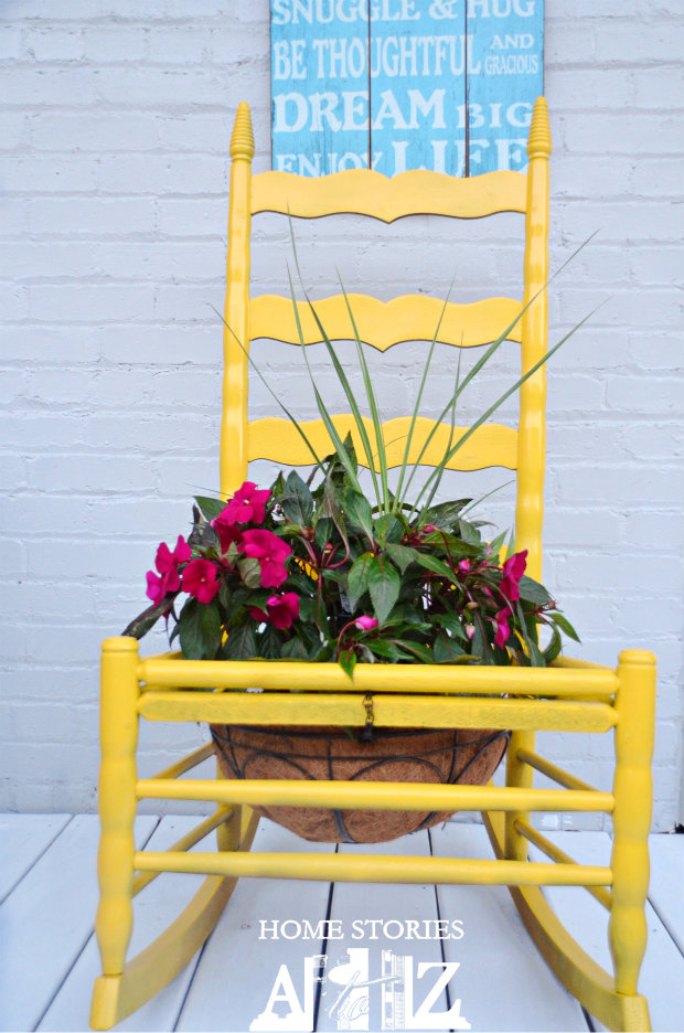 how to chair planter