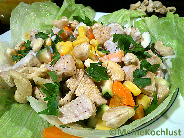 turkey beast corn salad recipe