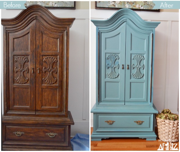 Emerald Green Painted Dresser: How to Paint with Milk Paint