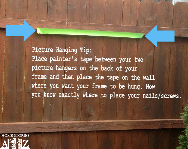 picture hanging tip