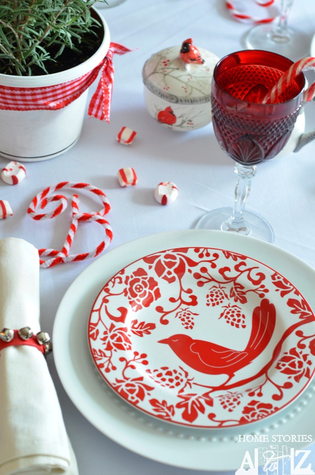 candy cane table