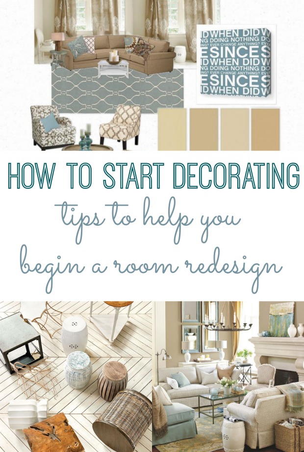 How to start decorating |How to decorate | Great tips on how to redecorate and how to begin a room design.