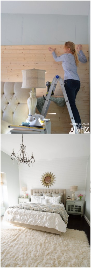 diy plank wall how to tutorial