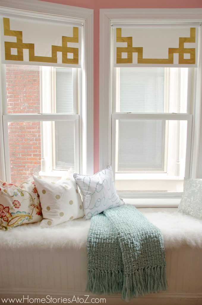 How to Make Greek Key Roller Shades
