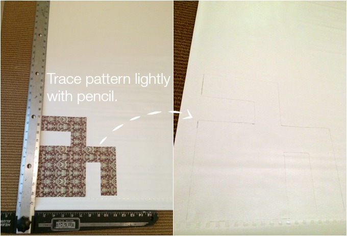 How to make Greek Key roller shades