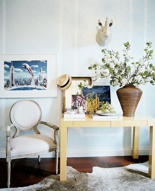 example of eclectic decorating done right
