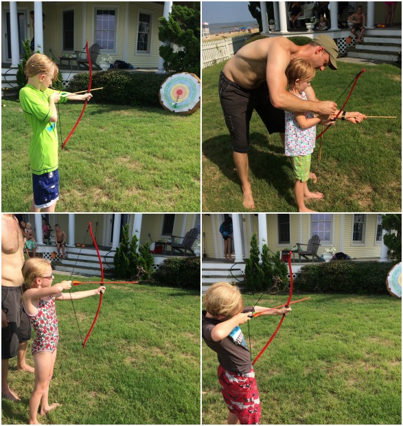 Archery birthday party