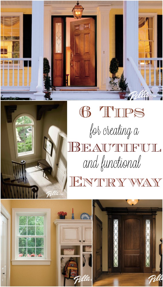 6 decorating tips for creating a beautiful and functional entryway