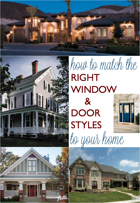 How to match the right window and door styles to your home