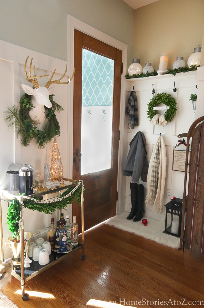 Christmas foyer