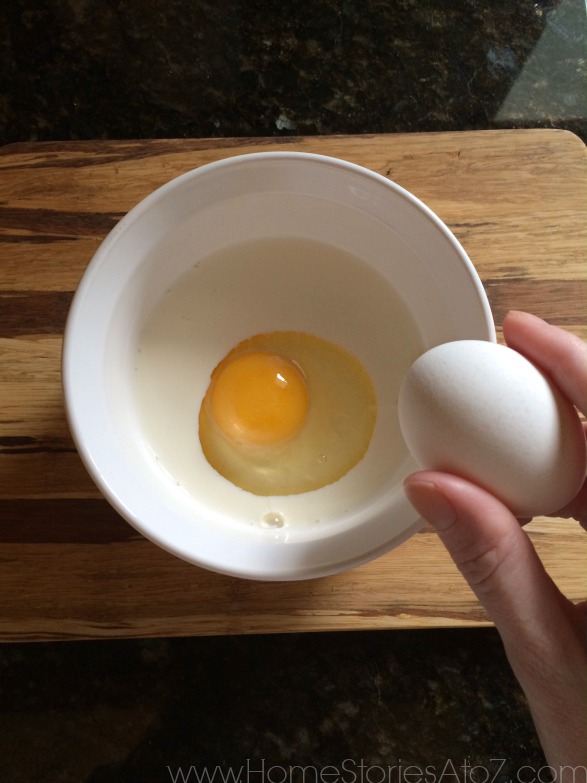 baked egg recipe step 2