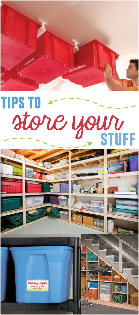 tips to store your stuff