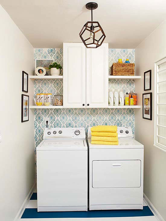 small space laundry room