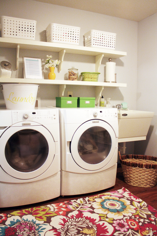 Laundry Room organized