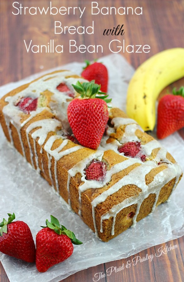 strawberry banana bread recipe