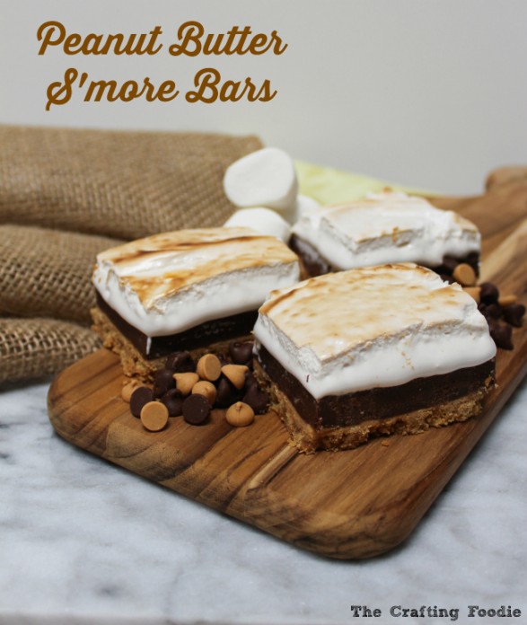 peanut butter smores bars