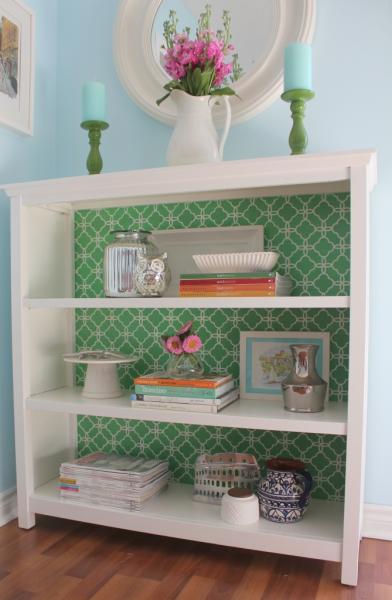 fabric bookcase