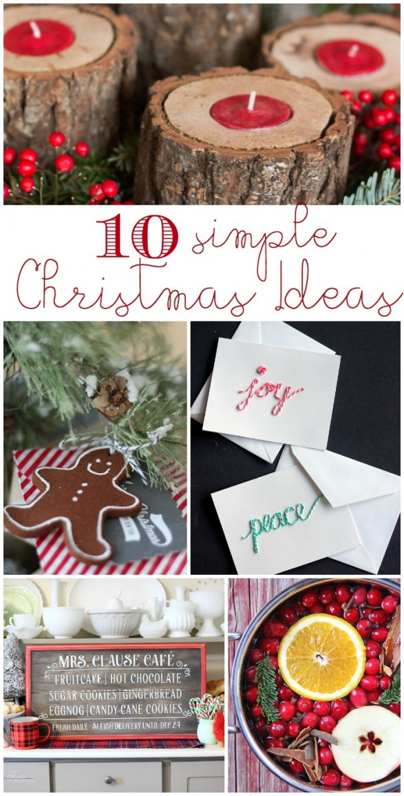10 simple christmas ideas