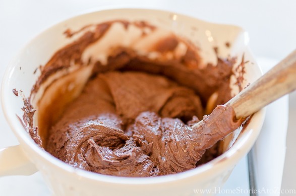 5 minute chocolate frosting fudge recipe-2