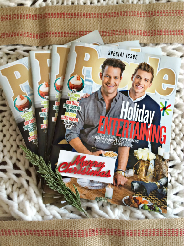 People Magazine Special Issue Holiday Entertaining