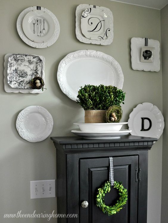 How to decorate a plate wall. Everything you need to know!
