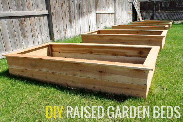 Affordable raised garden bed tutorial