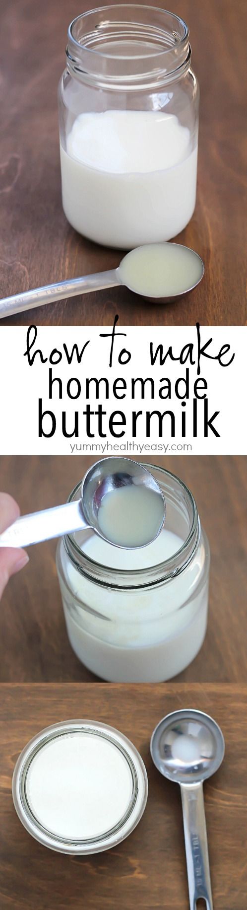how to make homemade buttermilk