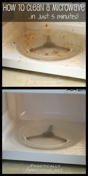 microwave cleaning hack