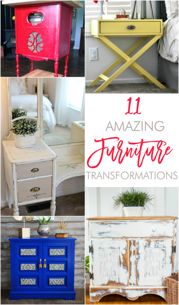11 amazing furniture transformations painted furniture tutorials