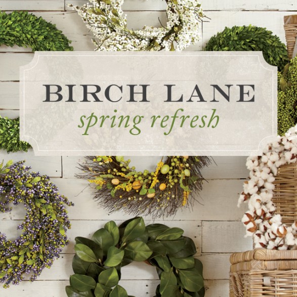 Birch Lane Spring Refresh Campaign Photo