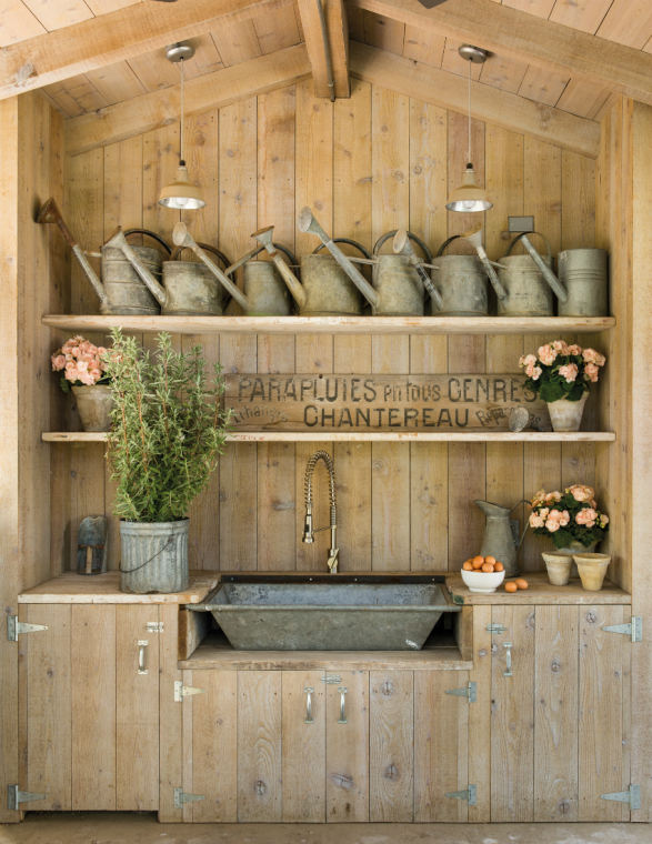 French Farmhouse Potting Shed