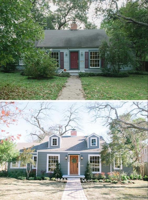 20 Home Exterior Makeover Before And After Ideas,Christmas Presents For Dad 2020