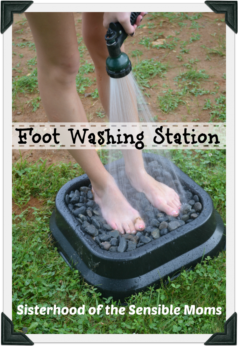 Foot Washing Station