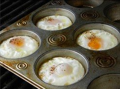 grilled eggs