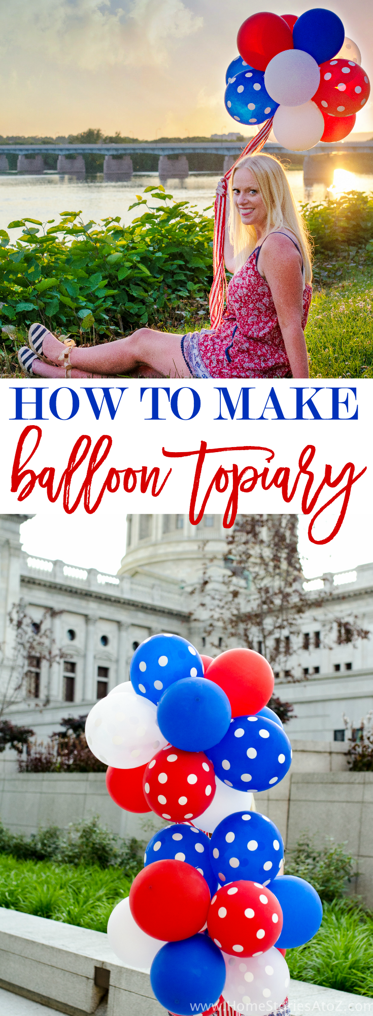 How to Make a Balloon Topiary Tutorial with video
