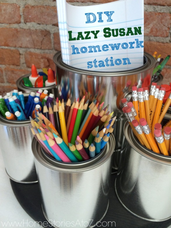 diy-lazy-susan-homework-station