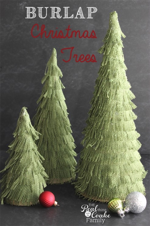 christmas craft idea mini trees