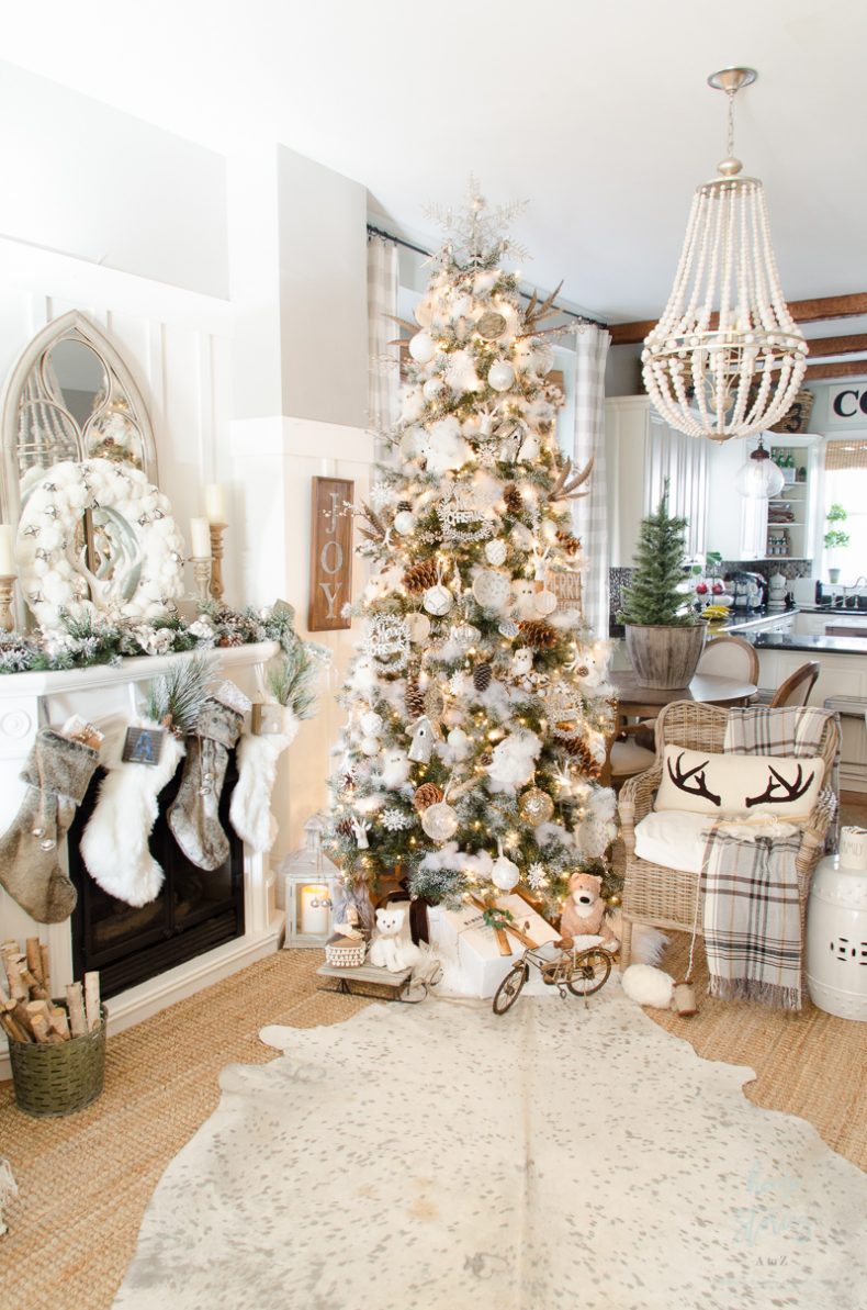 christmas tree decorating decorate amazing rustic farmhouse glam decorations fur dream mantel sure below inspiration looking check related re