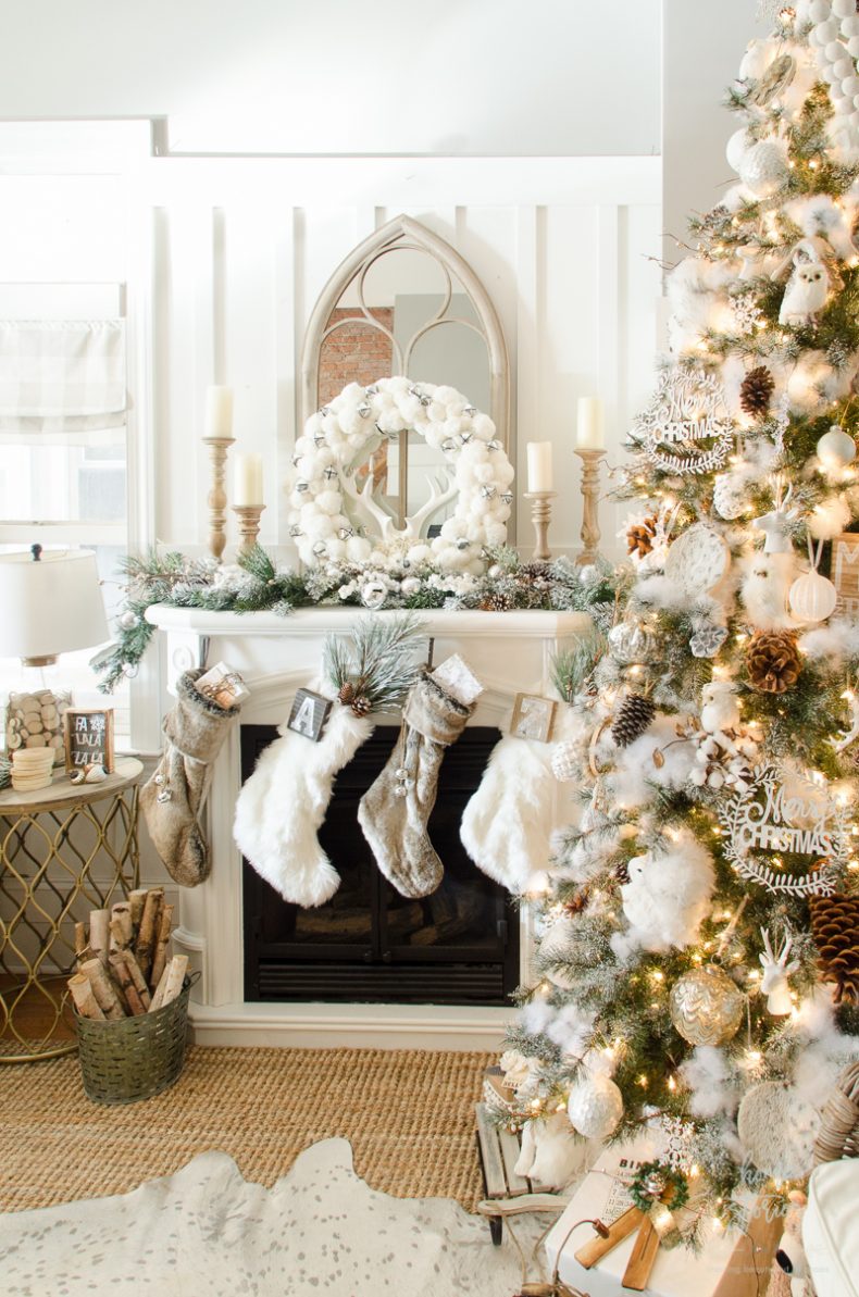how-to-decorate-a-christmas-tree-rustic-glam-farmhouse