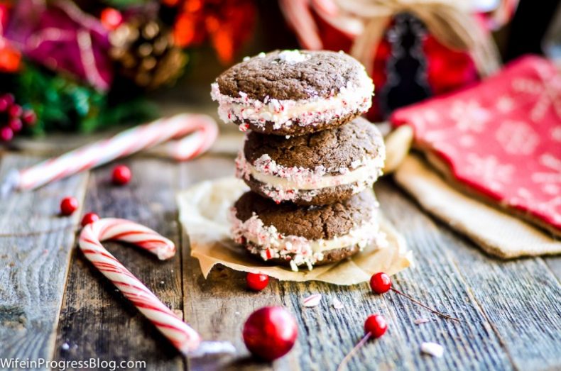 Chocolate Peppermint cookies