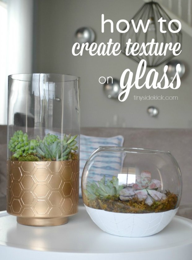 How to Create Texture on Painted Glass