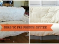 French Settee Before & After